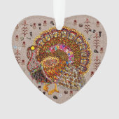 金属トルコ オーナメント (正面)