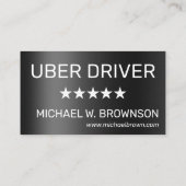 金属ドライモダンバミニマル 名刺 (裏面)