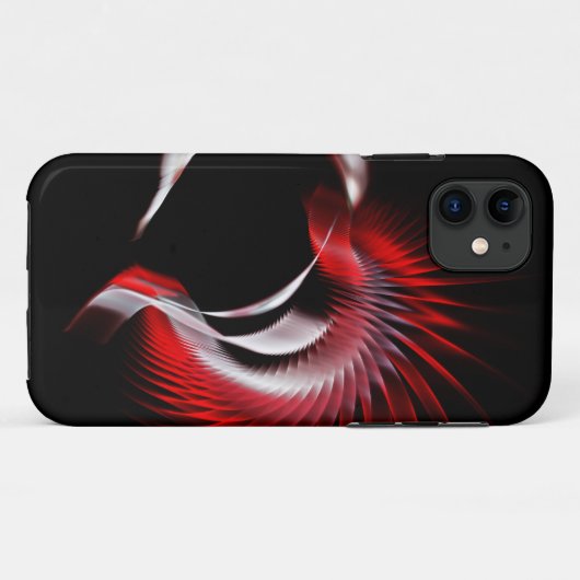 金属ハート Case-Mate iPhoneケース (裏面(横))