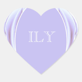 金属バラハートシール ハートシール