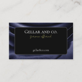 金属バラプリント名刺 名刺