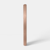 金属バラ金ゴールドグリッター パーソナライズされた SAMSUNG GALAXYケース (左側面)