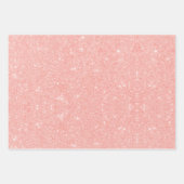 金属バラ金ゴールドプラチナクリスマス ラッピングペーパーシート (正面3)