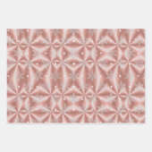 金属バラ金ゴールドプラチナ銀クリスマス ラッピングペーパーシート (正面2)