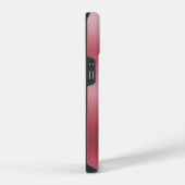 金属バラ金ゴールド及びグリッター波 iPhoneケース (右側面)