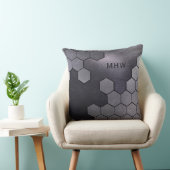 金属パターフェイクンカスタムモノグラム装飾用クッション クッション (椅子)