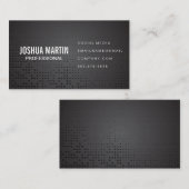 金属パターン 名刺 (正面/裏面)
