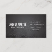 金属パターン 名刺 (正面)