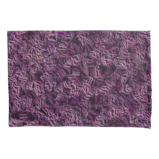 金属パターン 枕カバー (正面)