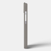 金属パーソナライズされた天然チタン径 Case-Mate iPhoneケース (裏面 / 左)