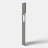 金属パーソナライズされた天然チタン径 Case-Mate iPhoneケース (裏面 / 右)