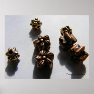 金属ビーズ1 ポスター