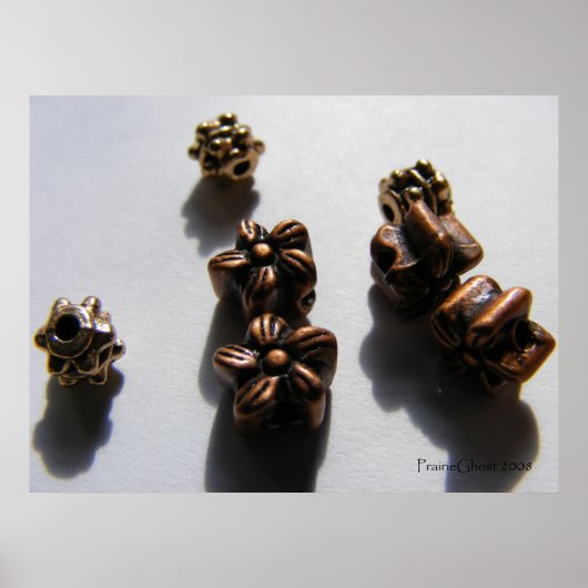 金属ビーズ1 ポスター (正面)