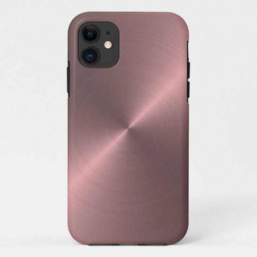 金属ピンク Case-Mate iPhoneケース (裏面)
