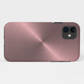金属ピンク Case-Mate iPhoneケース (裏面(横))