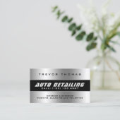 金属フェイク枠  名刺 (スタンド正面)