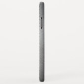金属フェイク製カスタムモノグラムの電話ケース Case-Mate iPhoneケース (裏面/右)