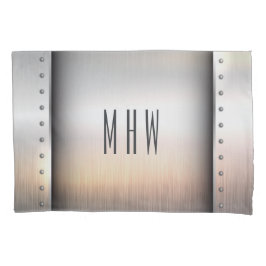 金属フェイク製カスタムモノグラム枕ケース 枕カバー