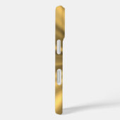 金属フェイク金ゴールド Case-Mate iPhoneケース (裏面 / 右)