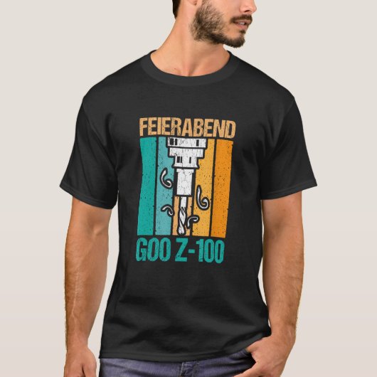 金属フライス盤G00 Z-100 Tシャツ (正面)