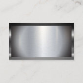 金属フレーム | メタル背景 | モノグラム 名刺 (裏面)