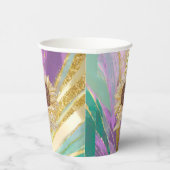 金属フローラ背景日差し紙カップ 紙コップ (右)