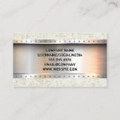 金属ブラシ | リベット | テクスグランジチャ 名刺 (裏面)