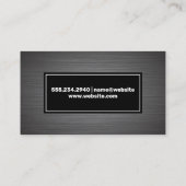 金属ブラシ 名刺 (裏面)