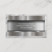 金属ブラシ |大理石縁ど 名刺 (裏面)