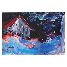 金属プリント- E.J.金ゴールド – 国の風景 メタルプリント