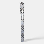 金属プレートテクスチャ Case-Mate iPhoneケース (裏面 / 左)