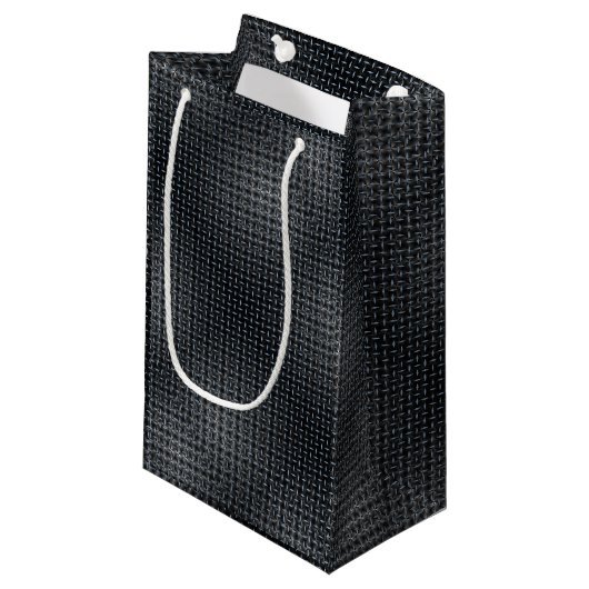 金属プレートパターン02 スモールペーパーバッグ (正面アングル)