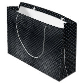 金属プレートパターン02 ラージペーパーバッグ (裏面アングル)