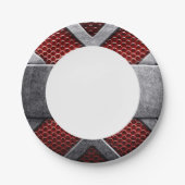 金属プレート ペーパープレート (正面)