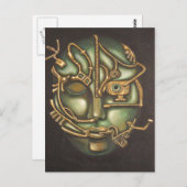 金属ヘッド ポストカード (正面/裏面)