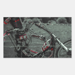 金属ヘッド 長方形シール