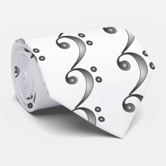 金属ヘ音記号 ネクタイ (ロール)