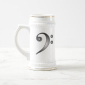 金属ヘ音記号 ビールジョッキ (左)