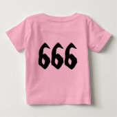 金属ベビー ベビーTシャツ (裏面)