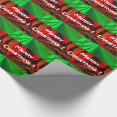 金属ホイルの一見のカッコいいのクリスマスの包装紙 ラッピングペーパー (角)