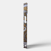 金属ボ絵を描ホの渦巻きと点 Case-Mate iPhoneケース (裏面 / 右)