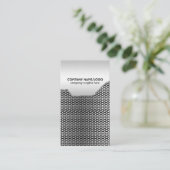 金属マッシュおよびステンレス鋼の名刺 名刺 (スタンド正面)