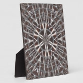 金属メッシュ銀 フォトプラーク (側面)