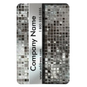 金属モザイク及び銘板フレキシブルマグネット マグネット (縦)