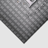 金属モダンモノグラム(B) 薄葉紙 (詳細)