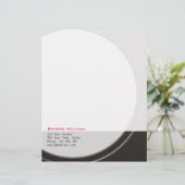 金属モダン幾何学的文字と色 レターヘッド (スタンド正面)