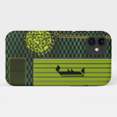 金属モダン形部品の模様ケース Case-Mate iPhoneケース (裏面(横))