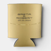 金属モダン金ゴールドスフェイクテンレス鋼の外観 缶クーラー (正面)