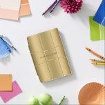 金属モダン金ゴールドスフェイクテンレス鋼の外観 iPad MINIカバー<br><div class="desc">シンプルエレガントフェイク金ゴールド金属バックグラウンドデザイン、ステンレス鋼の名刺テンプレートを見る。これはイメージであり、金属実在や金属仕上げではない。完全にカスタマイズ可能私のもしデザインの救済カスタマイズ、ArtOnWearデザイ連絡ナーが必要だ。要求により利用できるライブの無料の救済文字フォーマット。</div>