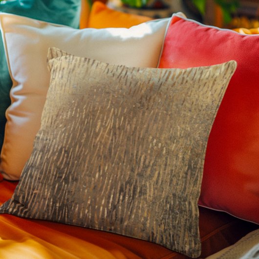 金属モダン金ゴールドパタ動揺してーン – 雨 クッション